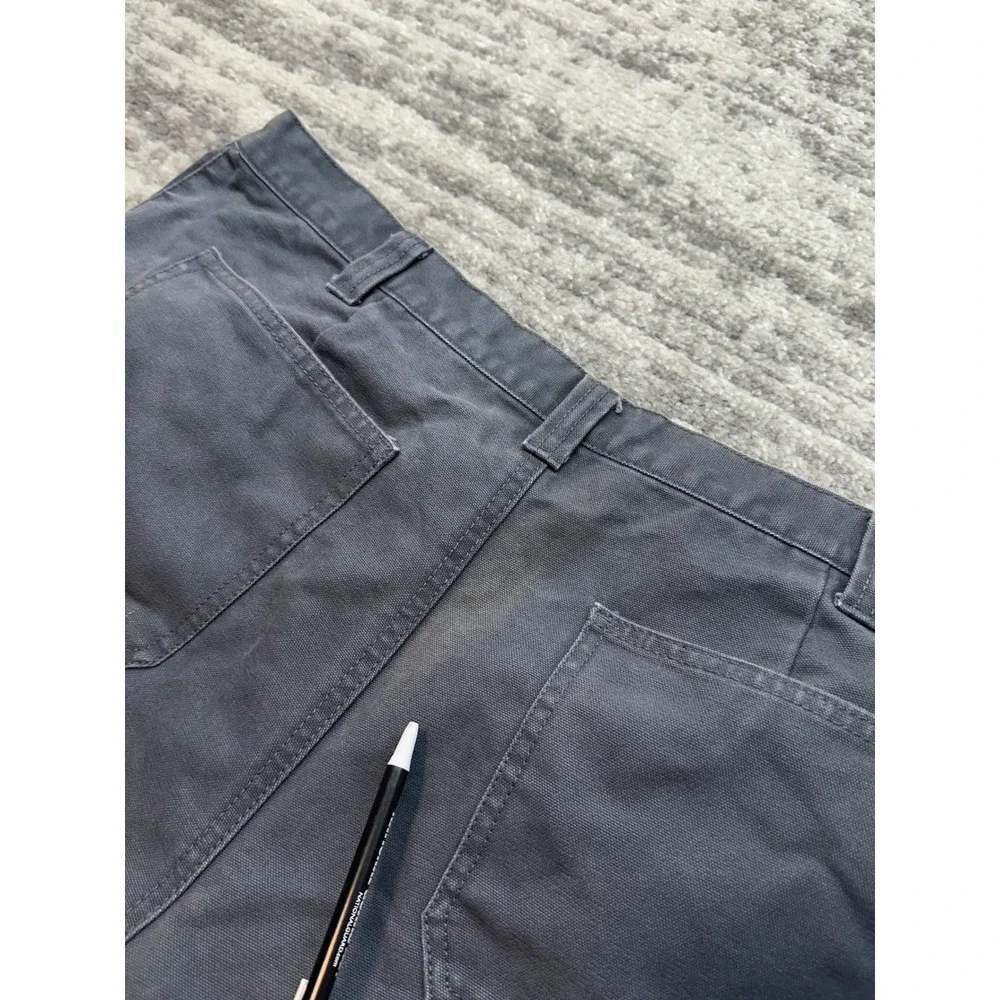 Arborwear Original Tree Climbers Pants Mens 42x30 Gray Canvas Utility Workwear